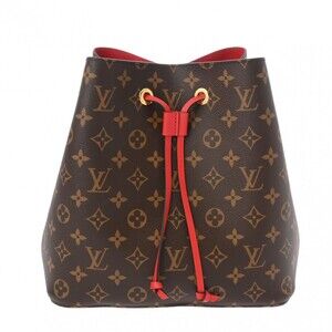 Louis Vuitton Monogram NeoNoe Coquelicot Red Canvas Shoulder Bag